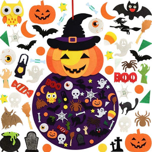 DIY Halloween Pumpkin Witch