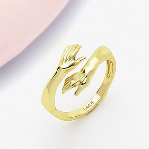 2023 New-Couple Hug Ring Romantic Gift