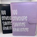 100 Envelope Challenge Binder-Customizable with mix-and-match colors