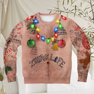 Halloween Skull Crew Neck Sweatshirt