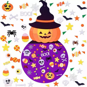 DIY Halloween Pumpkin Witch
