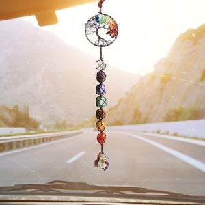 7 Chakra Stone Healing Crystal Hanging Decoration