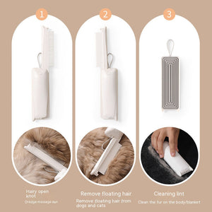 3-in-1 Pet Grooming Brush