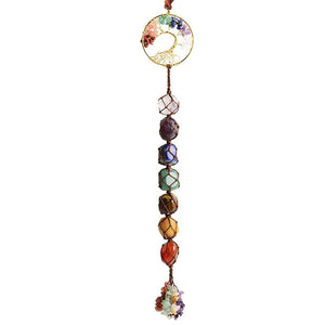 7 Chakra Stone Healing Crystal Hanging Decoration