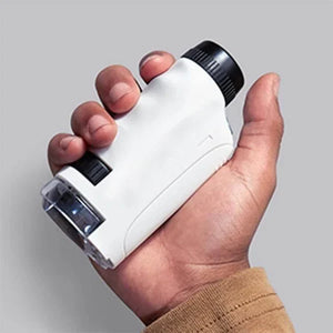 Kid's Portable Pocket Microscope With Adjustable Zoom 60-120x