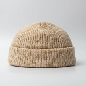 Warm wool knitted hat