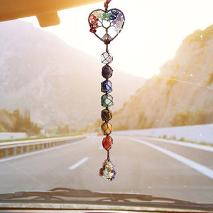 7 Chakra Stone Healing Crystal Hanging Decoration