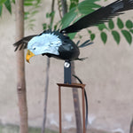 Outdoor Metal Owls Decoration