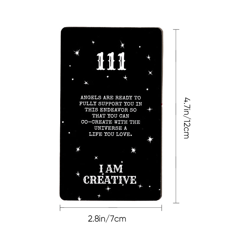 Angel Number Messages & Affirmation Oracle Deck