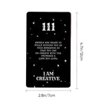 Angel Number Messages & Affirmation Oracle Deck