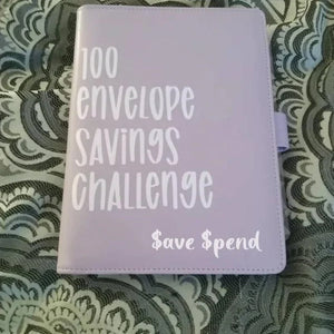 100 Envelope Challenge Binder-Customizable with mix-and-match colors