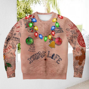 Halloween Skull Crew Neck Sweatshirt