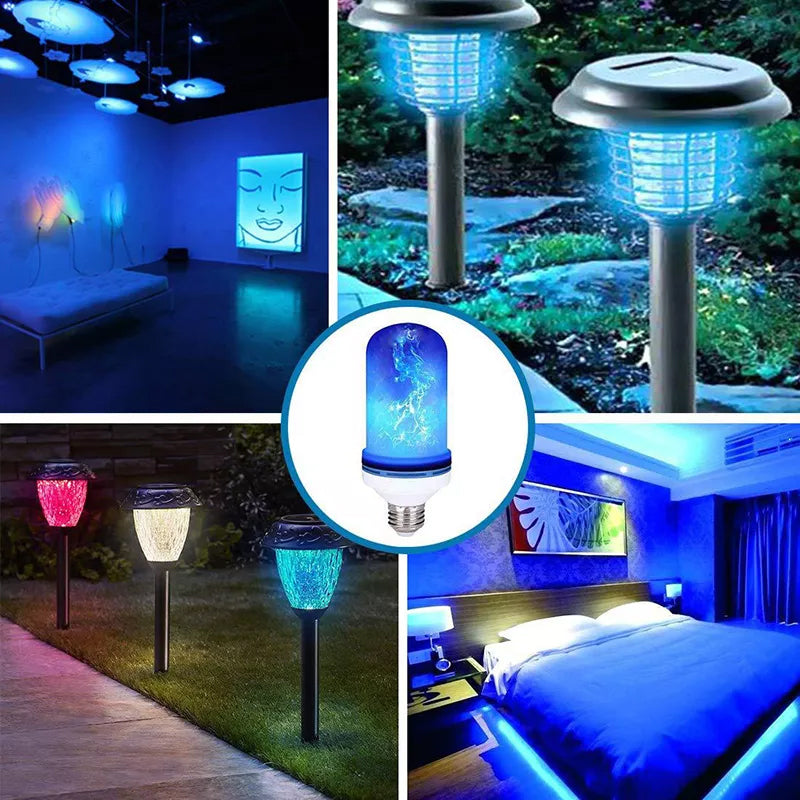 LED Flame Light Bulb With Gravity Sensing Effect