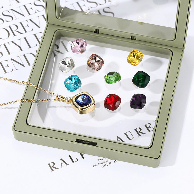 Interchangeable Zircon Necklaces