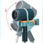Wall Mounted Hair Dryer Holder