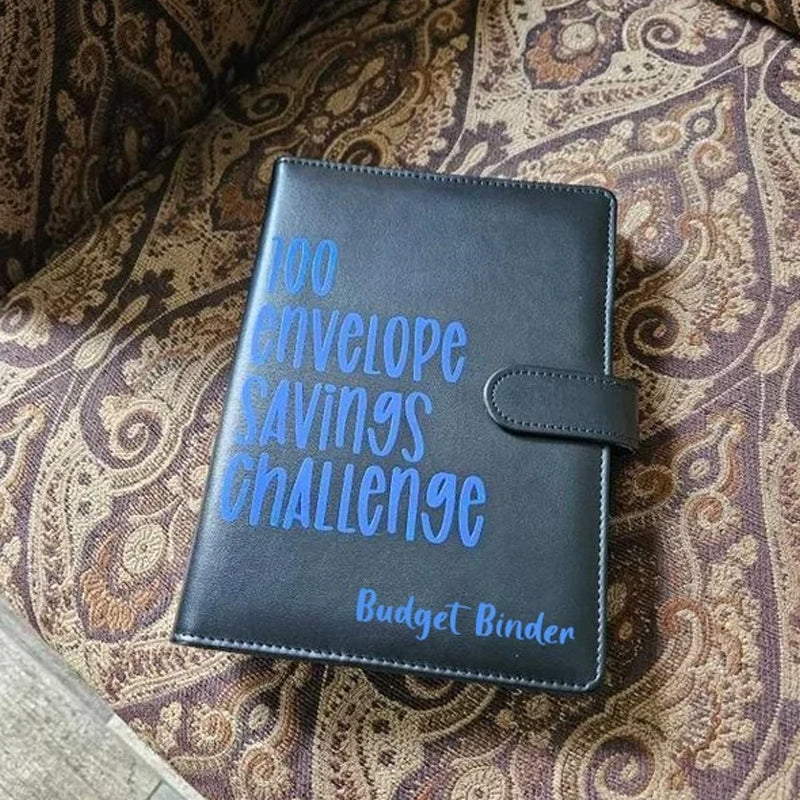 100 Envelope Challenge Binder-Customizable with mix-and-match colors
