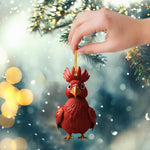 Cartoon rooster decorative ornaments