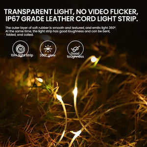 Waterproof Portable Stowable String Light