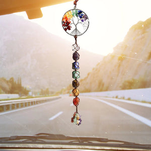 7 Chakra Stone Healing Crystal Hanging Decoration