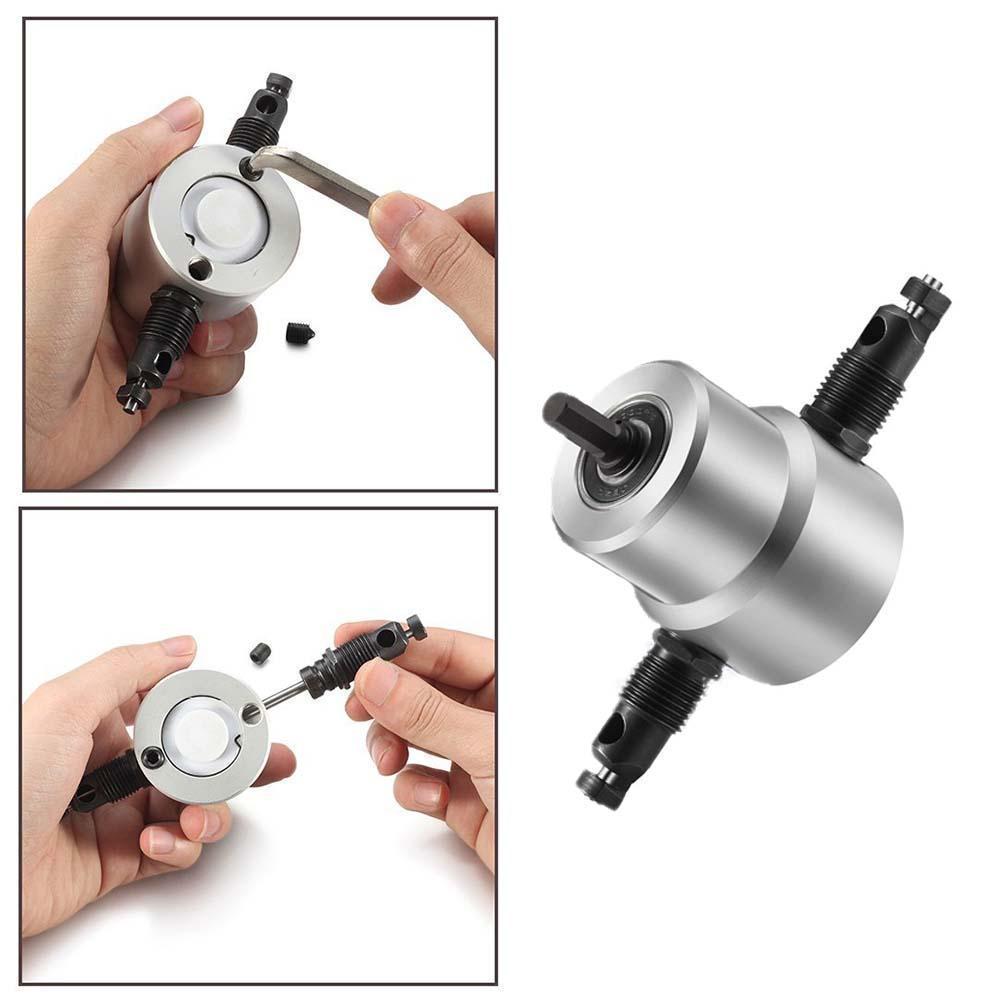 Domom® Double-Headed Handheld Metal Nibbler Cutter