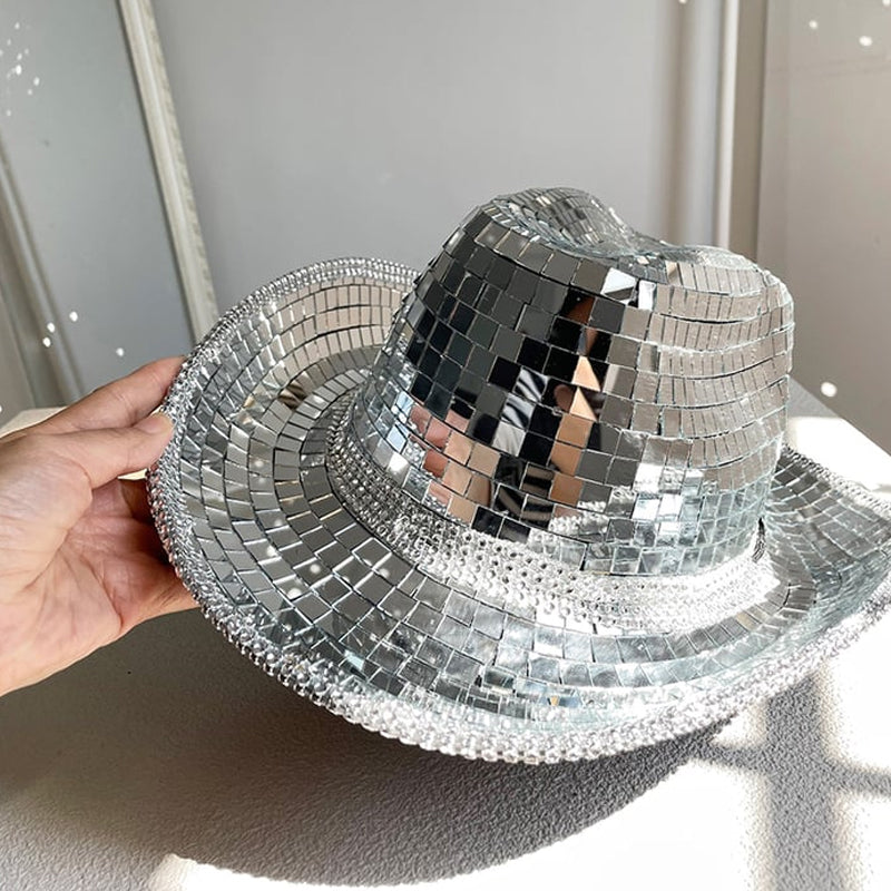 Disco Ball Cowboy Hat