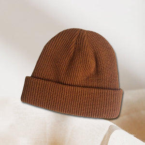 Warm wool knitted hat