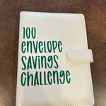 100 Envelope Challenge Binder-Customizable with mix-and-match colors