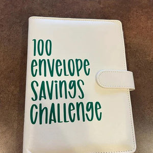 100 Envelope Challenge Binder-Customizable with mix-and-match colors
