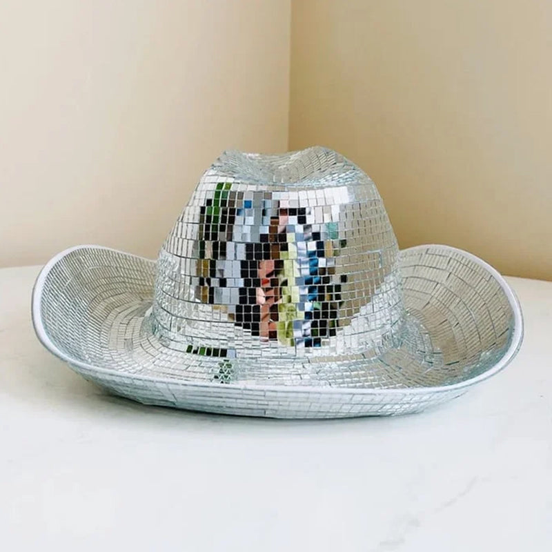 Disco Ball Cowboy Hat