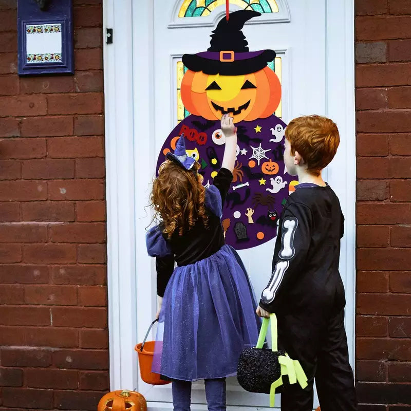 DIY Halloween Pumpkin Witch