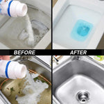 Powerful washbasin and drain cleaner