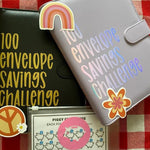 100 Envelope Challenge Binder-Customizable with mix-and-match colors