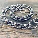Armed Forces Destiny Struggle Skull Wallet Chain