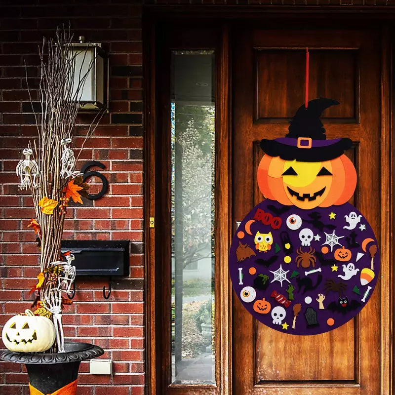 DIY Halloween Pumpkin Witch