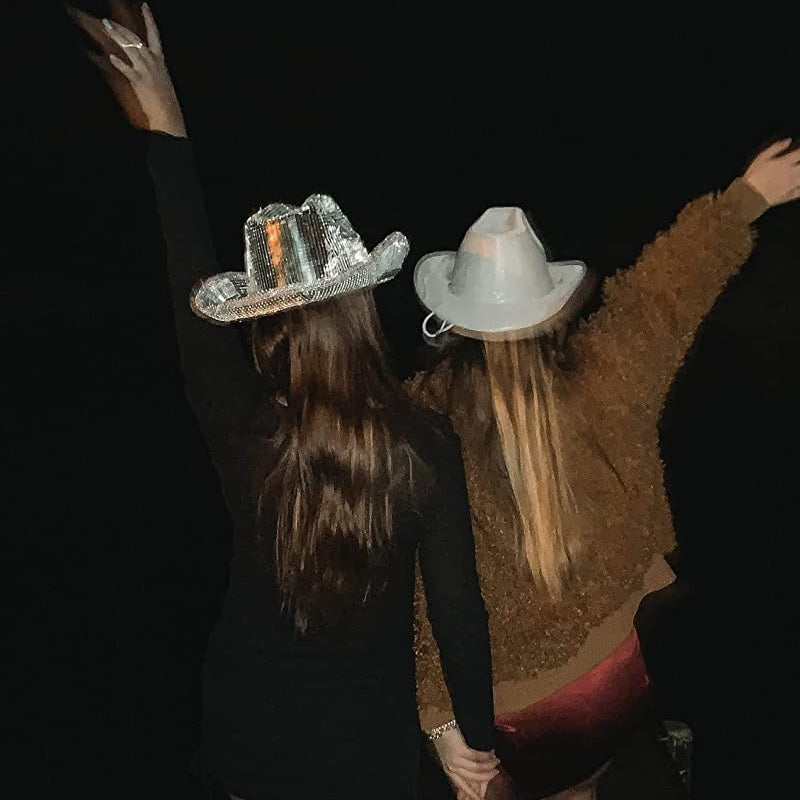 Disco Ball Cowboy Hat
