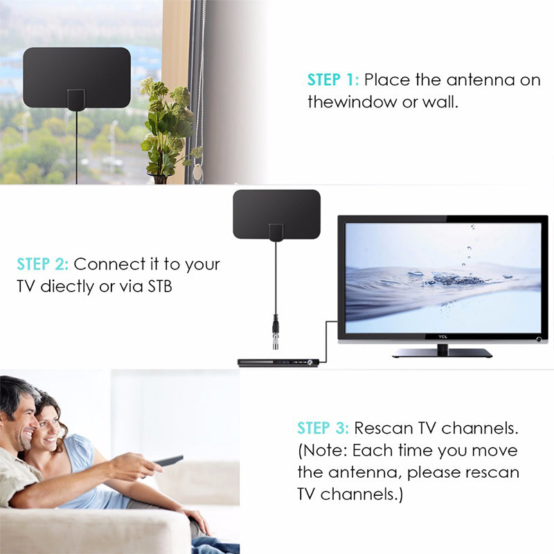 NEW DIGITAL HDTV ANTENNA 4K