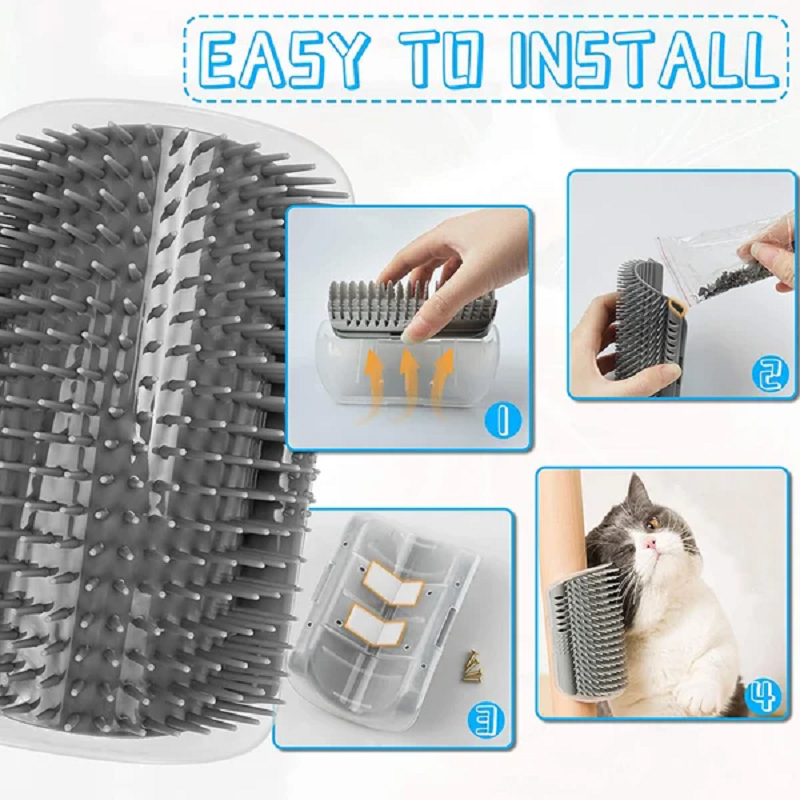 Cat Self Grooming Brush Perfect Massager Tool