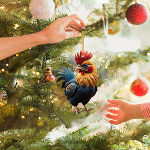 Cartoon rooster decorative ornaments