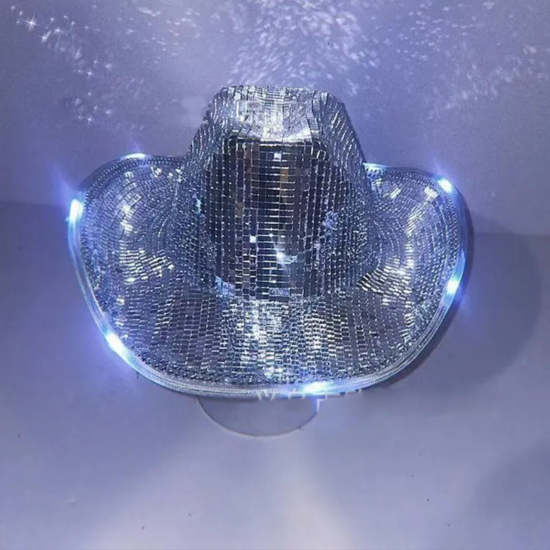 Disco Ball Cowboy Hat