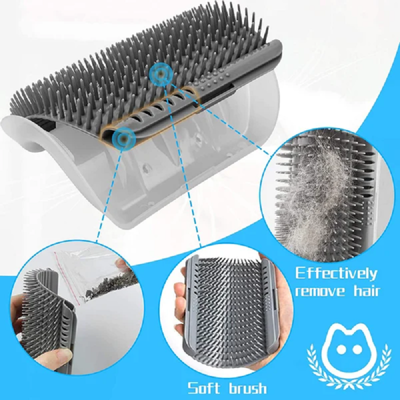 Cat Self Grooming Brush Perfect Massager Tool