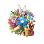 Easter Bunny Wreath Sticker