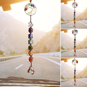 7 Chakra Stone Healing Crystal Hanging Decoration