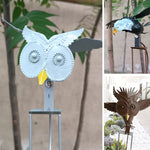 Outdoor Metal Owls Decoration