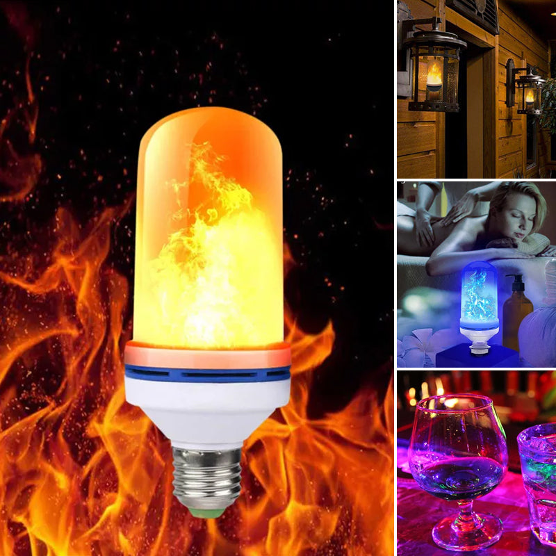 LED Flame Light Bulb With Gravity Sensing Effect