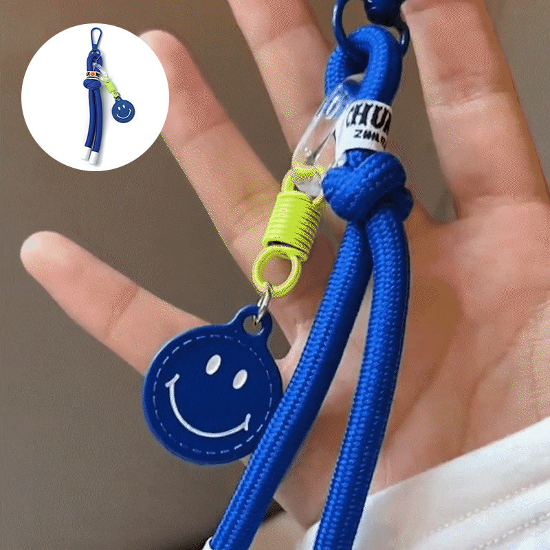 Lucky Smiley Knitted Charm