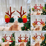 Reindeer Antlers Xmas Hair Clip