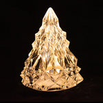 Mini LED Crystal Christmas Tree Night Light