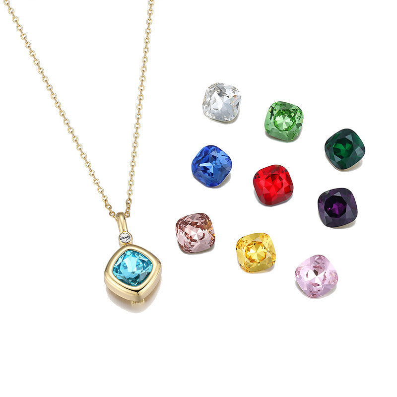 Interchangeable Zircon Necklaces